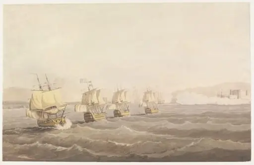 The Passage of Admiral Duckworth's Fleet in 1806-07 through the Dardanelles', by Francis B. Spilsbury