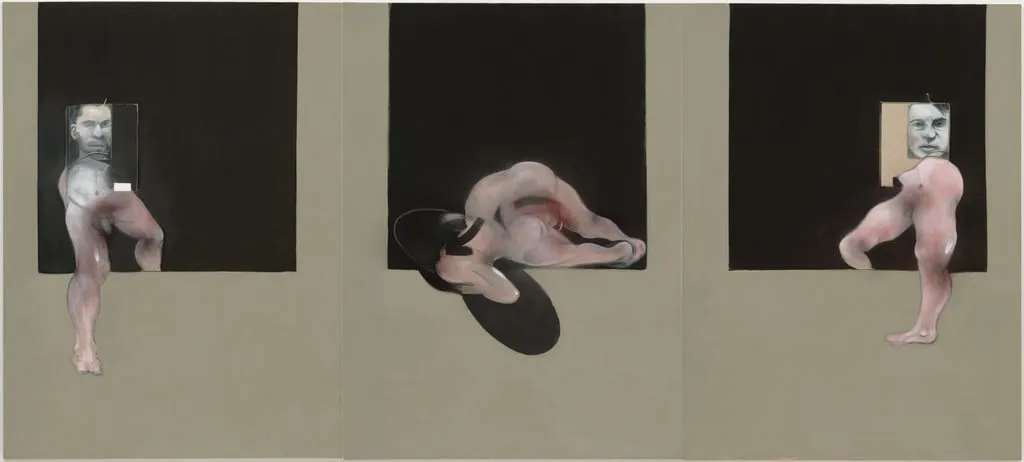 Untitled, by Francis Bacon, oil, 1991