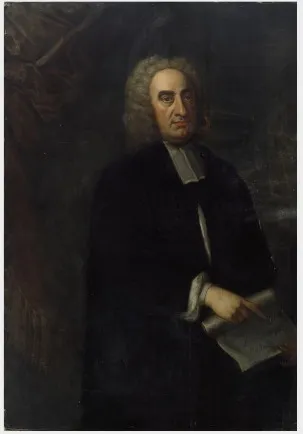 Portrait of Jonathan Swift (1667-1745), Satirist, by Francis Bindon, oil, 1735