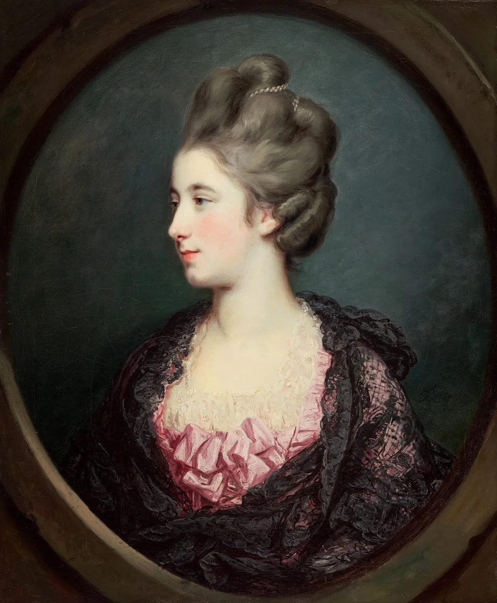 Mrs. Thomas Horne, by Francis Cotes, oil, 1769