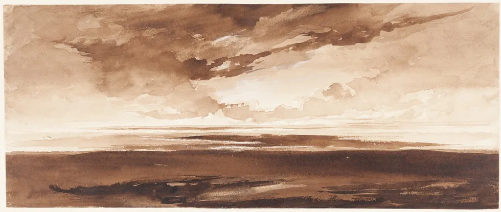 Panorama of the Coast at Sunset, by Francis Danby, 1813