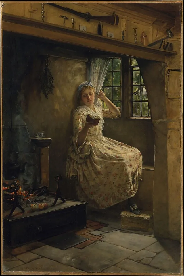 A Cosey Corner — Francis Davis Millet