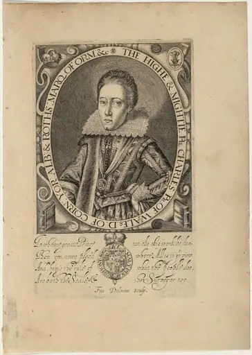 Charles I, as Prince of Wales, by Francis Delaram