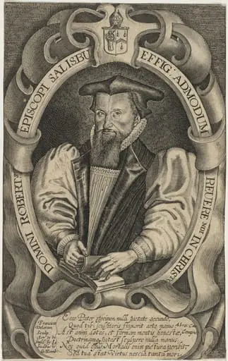 Domini Robertus, Episcopi Salisbury (Robert Abbot, Bishop of Salisbury), by Francis Delaram