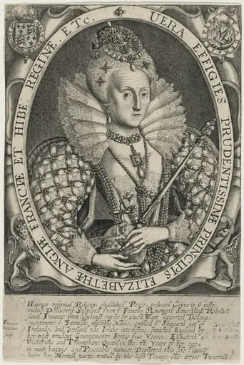 Elizabetha Anglia et Francae et Hibe. Reginae(Queen Elizabeth), by Francis Delaram