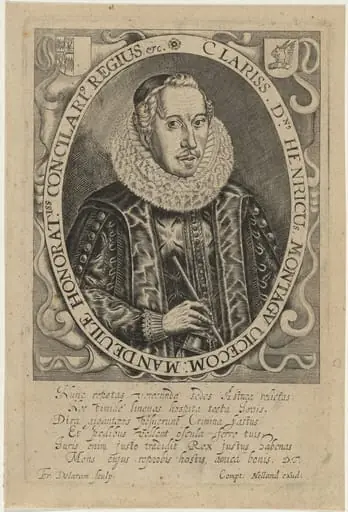 Henricus Montagu (Henry Montague, First Earl of Manchester), by Francis Delaram