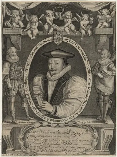 John Williams, D.D., Archbishop of York and Lord Keeper, by Francis Delaram