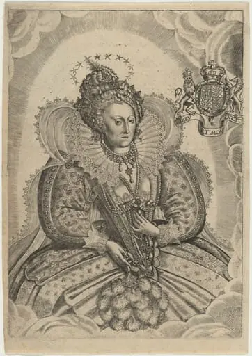 Queen Elizabeth, by Francis Delaram