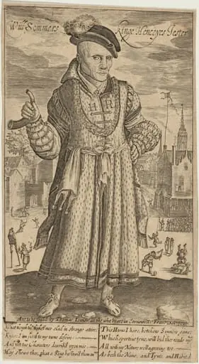 Will Sommers, Kinge Henryes Jester, by Francis Delaram
