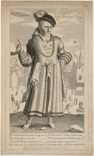 William Sommers, King Henry VIII's Jester, by Francis Delaram