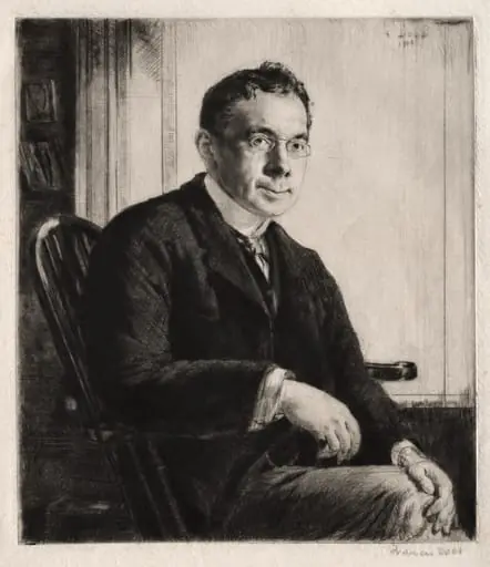 Campbell Dodgson, by Francis Dodd