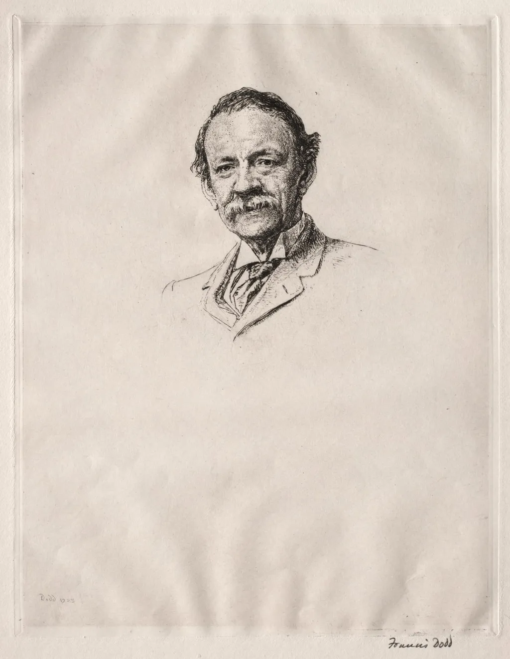 Sir Joseph John Thomson, by Francis Dodd, 1925