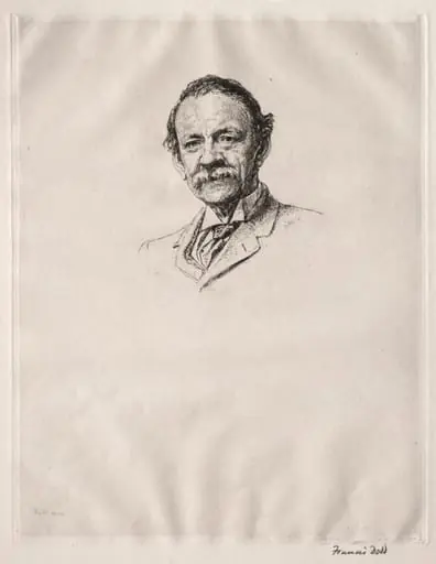 Sir Joseph John Thomson, by Francis Dodd