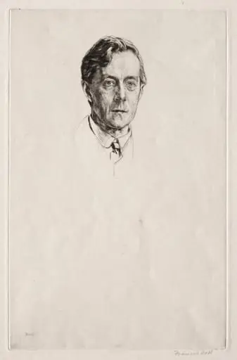 Sir Laurence Binyon, by Francis Dodd