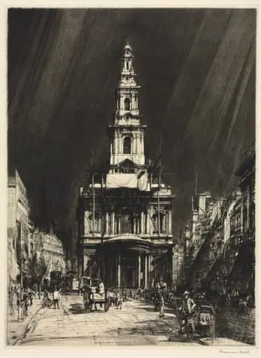 Strand with Sky, by Francis Dodd