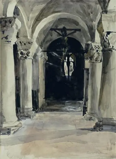 The Kaiserkapelle, Nuremburg, by Francis Edward James
