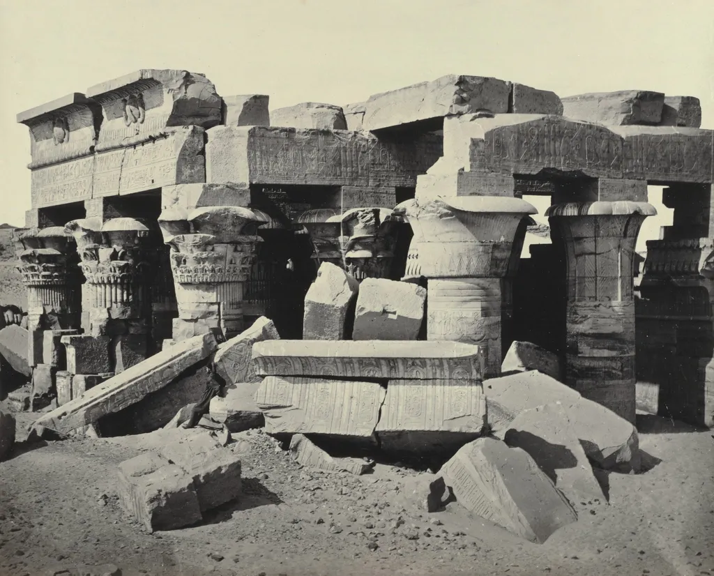 Kom Ombo, by Francis Frith, 1858