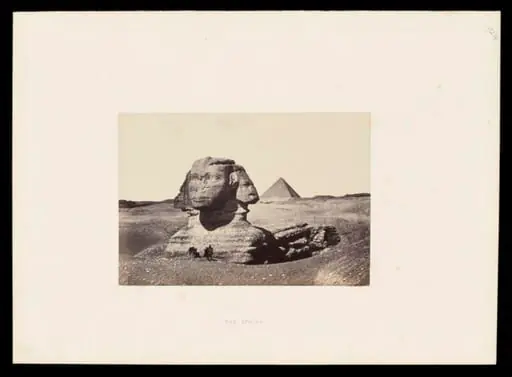 The Sphinx, by Francis Frith