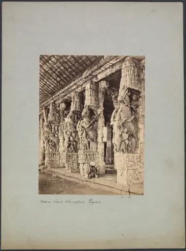 Trichinopoly Horse Court, by Francis Frith & Co.