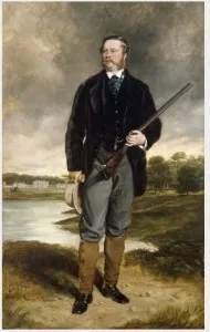 Portrait of Edward Nugent Leeson, 6th Earl of Milltown (1835-1890), by Francis Grant, oil, 1875