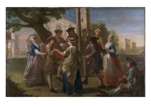 Country Dances Round a Maypole, by Francis Hayman