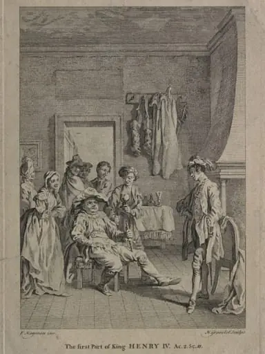 H Beard Print Collection, by Francis Hayman