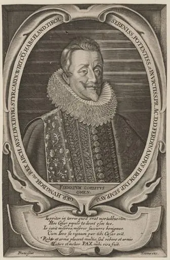 Ferdinand II, Roman Emperor, by Francis Hocius