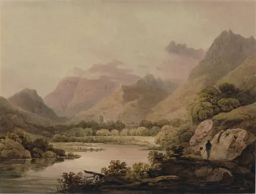 Ghirimeer on the Upper Lake of Killarney, by Francis Nicholson