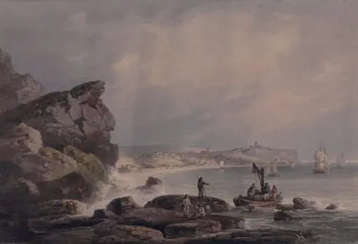 Scarborough, by Francis Nicholson