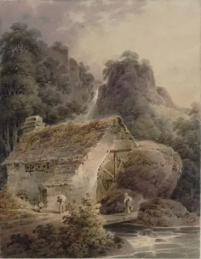 The Mill, by Francis Nicholson