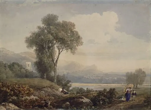 Landscape, by Francis Oliver Finch