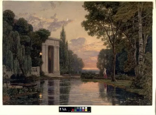 The Twilight Walk, by Francis Oliver Finch