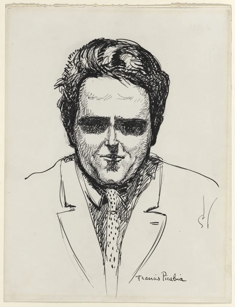 Untitled, by Francis Picabia, graphite, 1923