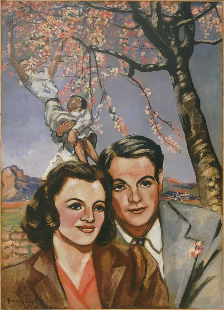 Untitled, by Francis Picabia, oil, 1942