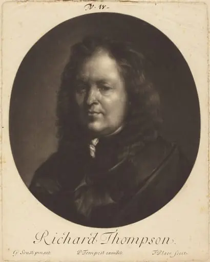 Richard Tompson, by Francis Place