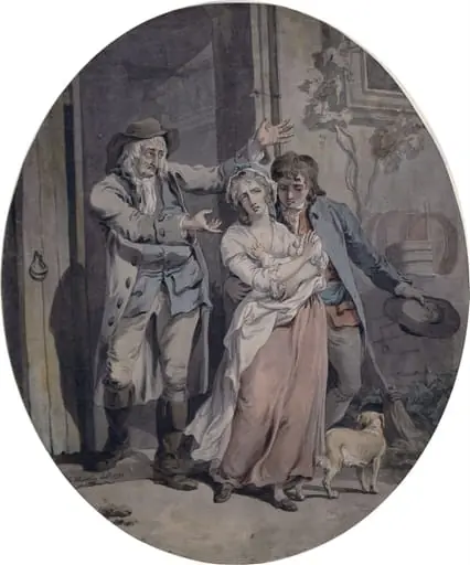 The Dismissal, by Francis RA Wheatley