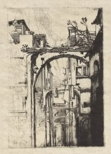 Amalfi, by Francis Seymour Haden