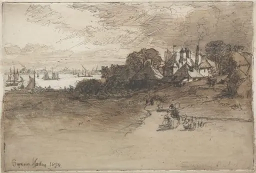 An Essex Farm, by Francis Seymour Haden
