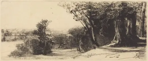 Early Morning - Richmond, by Francis Seymour Haden