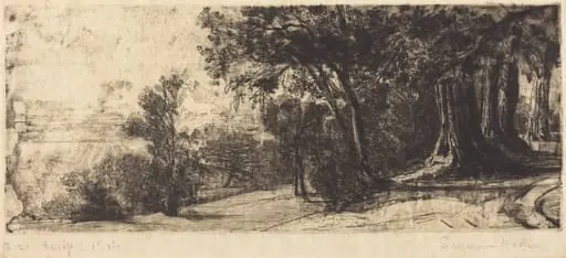 Early Morning - Richmond, by Francis Seymour Haden