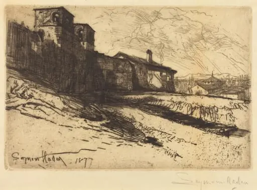 Grim Spain, by Francis Seymour Haden