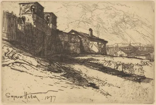Grim Spain, by Francis Seymour Haden