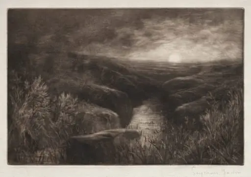 Haunt of the Mosquito, by Francis Seymour Haden