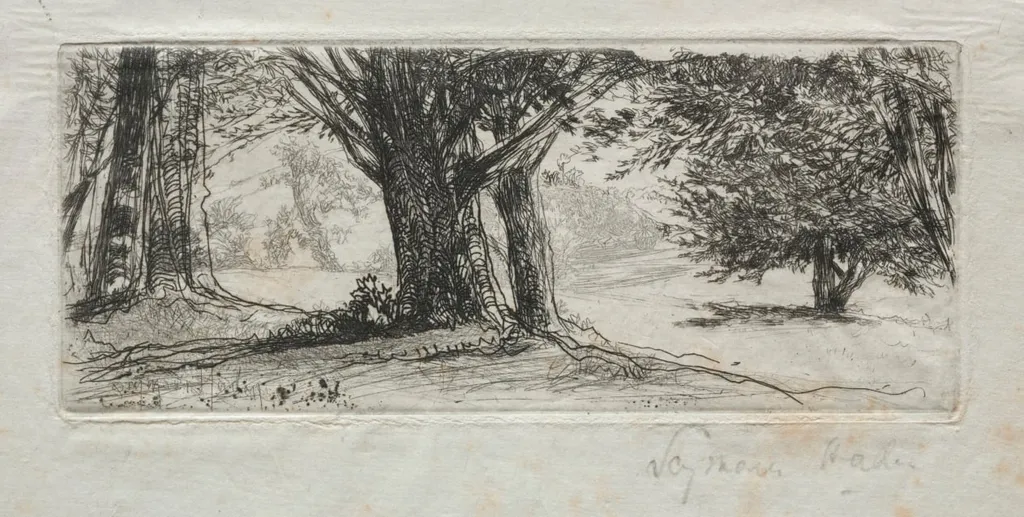 Holly Field, by Francis Seymour Haden, 1868