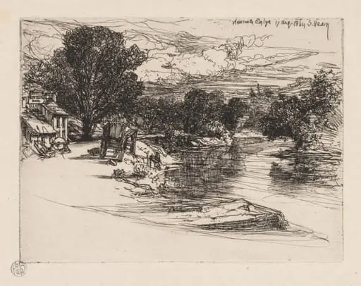 House of the Smyth, by Francis Seymour Haden