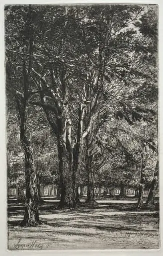 Kensington Gardens (The Large Plate)