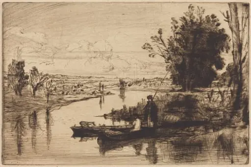 Thames Fishermen, by Francis Seymour Haden