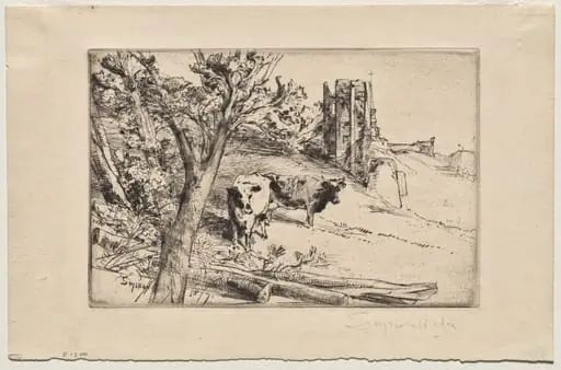 The Keep, by Francis Seymour Haden