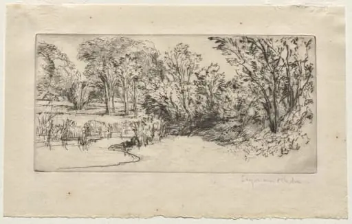 The Little Longparish, by Francis Seymour Haden