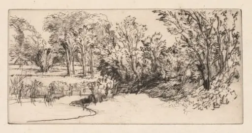 The Little Longparish, by Francis Seymour Haden